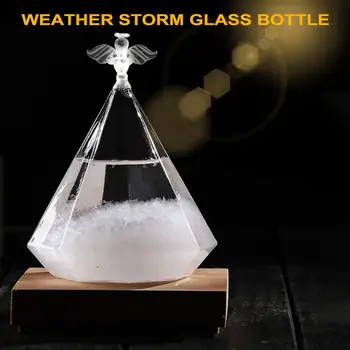 Home Decoration Bottle Barometer Monitor Predictor Storm Weather Forecast Glass Angel diamond Office Decoration
Home Decoration Bottle Barometer Monitor Predictor Storm Weather Forecast Glass Angel diamond Office Decoration