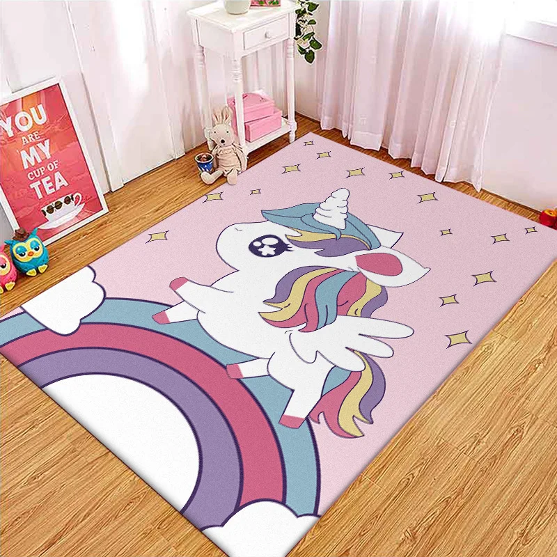 Rainbow Unicorn Carpet Rainbow Unicorn Carpet
