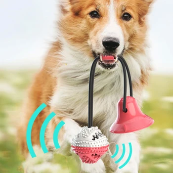 Dog Chew Ball Toy Sucker on Floor Wall Bite Toys Squeak Interactive IQ Training Pet Molar Teeth Cleaning Playing Product
Dog Chew Ball Toy Sucker on Floor Wall Bite Toys Squeak Interactive IQ Training Pet Molar Teeth Cleaning Playing Product