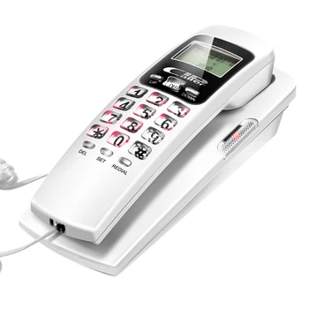 

FSK/DTMF Corded Phone Caller ID Telephone Landline Telephones Fashion Extension Telephone for Home Office Hotel Black