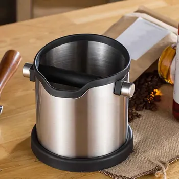 1800ml Waste Bin Kitchen Tool Portable Coffee Knock Box Grind Container Detachable Stainless Steel Home Restaurant Anti Slip Bar
1800ml Waste Bin Kitchen Tool Portable Coffee Knock Box Grind Container Detachable Stainless Steel Home Restaurant Anti Slip Bar
