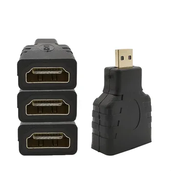100Pcs Standard HDMI Female to Micro HDMI Male Adapter HDMI Audio Video Converter Gold-PlateConnector for HDTV Cameras MP4 1080P
100Pcs Standard HDMI Female to Micro HDMI Male Adapter HDMI Audio Video Converter Gold-PlateConnector for HDTV Cameras MP4 1080P