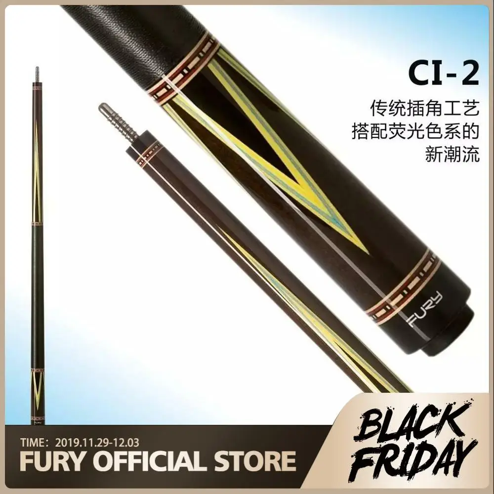 FURY CI-2 Pool Cue With Gifts 13mm Tiger Everest Tip HTE Shaft High-Quality Maple Inlay Technologia Billiard For Ameriacn Pool
FURY CI-2 Pool Cue With Gifts 13mm Tiger Everest Tip HTE Shaft High-Quality Maple Inlay Technologia Billiard For Ameriacn Pool