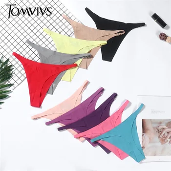 TOMVIVS Cotton Sexy Plus Size Panty Low Rise Briefs For Women Sexy Female Comfort G-String Underwear Panties Underpants P0115
TOMVIVS Cotton Sexy Plus Size Panty Low Rise Briefs For Women Sexy Female Comfort G-String Underwear Panties Underpants P0115