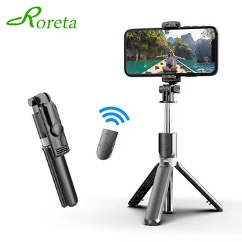 Roreta 3 in 1 wireless Bluetooth selfie stick handheld monopod foldable tripod with shutter remote control For smart phone
Roreta 3 in 1 wireless Bluetooth selfie stick handheld monopod foldable tripod with shutter remote control For smart phone