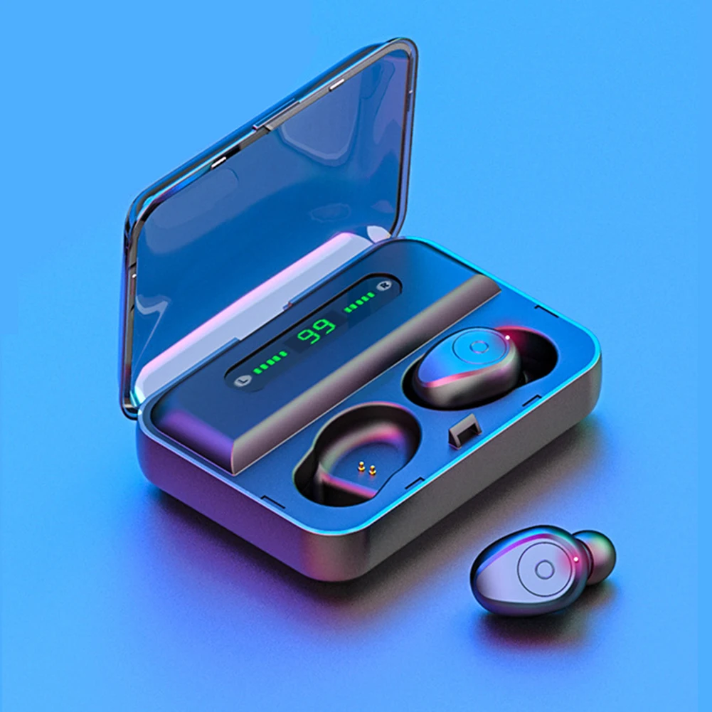 TWS Bluetooth 5.0 Headset With Display Charging Bin Binaural Wireless Stereo Noise Reduction Headphone Large Capacity Headset .
TWS Bluetooth 5.0 Headset With Display Charging Bin Binaural Wireless Stereo Noise Reduction Headphone Large Capacity Headset .