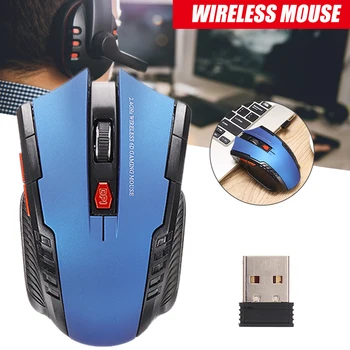 2.4GHz Wireless Optical Mouse Gaming Mice with USB Receiver for PC Laptop Mechanical Ergonomic Optical Computer Mouse
2.4GHz Wireless Optical Mouse Gaming Mice with USB Receiver for PC Laptop Mechanical Ergonomic Optical Computer Mouse
