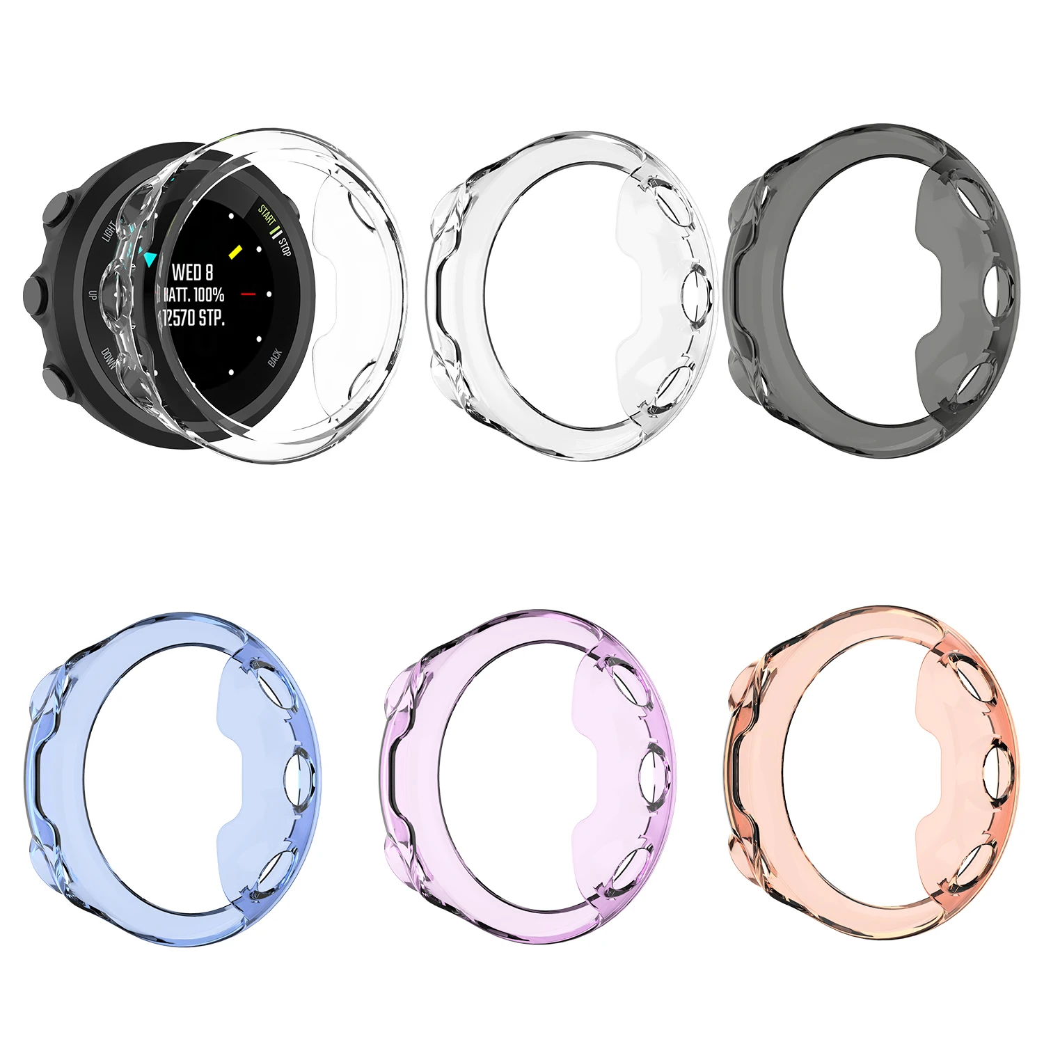 Premium TPU Band Frame for Garmin Forerunner 45/45S Exquisite Soft Case Protector Cover for Garmin Forerunner 45/45S Smart Wath
Premium TPU Band Frame for Garmin Forerunner 45/45S Exquisite Soft Case Protector Cover for Garmin Forerunner 45/45S Smart Wath