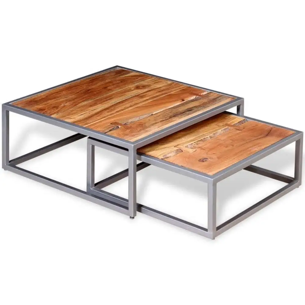 Coffee Table Side Table End Table Two Piece Coffee Table Set Solid Acacia Wood Living Room Furniture
Coffee Table Side Table End Table Two Piece Coffee Table Set Solid Acacia Wood Living Room Furniture