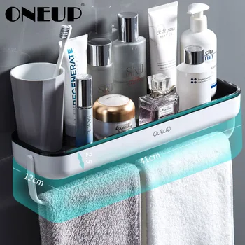 ONEUP Multifunction Storage Rack Wall Shower Spices Shelf For Kitchen Bathroom Drain Towel Rack Organizer Bathroom Accessories 
ONEUP Multifunction Storage Rack Wall Shower Spices Shelf For Kitchen Bathroom Drain Towel Rack Organizer Bathroom Accessories