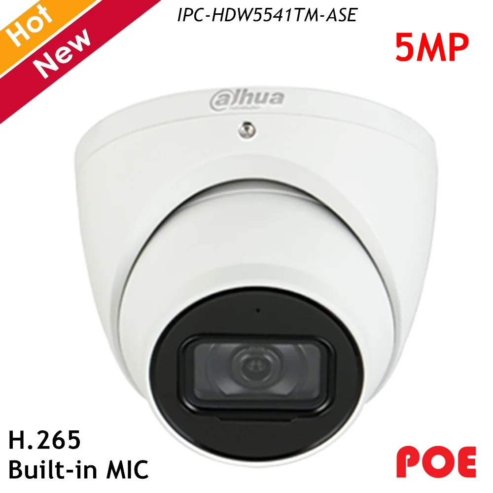 Новая ip-камера Dahua встроенный микрофон 1/2.7 CMOS ИК-камера для дневной и ночной