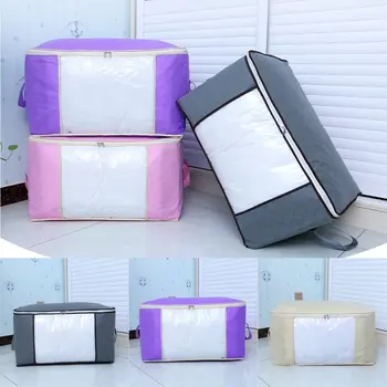 New 60x40x35cm Large Quilt Storage Bag Organizer Dustproof Waterproof Blanket Clothes Packing Bag Travel Moving Luggage Sorting
New 60x40x35cm Large Quilt Storage Bag Organizer Dustproof Waterproof Blanket Clothes Packing Bag Travel Moving Luggage Sorting