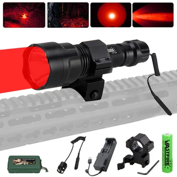 C8 5000LMs Weapon Gun Flashlight Tactical Oudoor Hunting Weapon Pistol Gun Light+Switch+Rifle Scope Mount+18650+USB Charger+Box
C8 5000LMs Weapon Gun Flashlight Tactical Oudoor Hunting Weapon Pistol Gun Light+Switch+Rifle Scope Mount+18650+USB Charger+Box