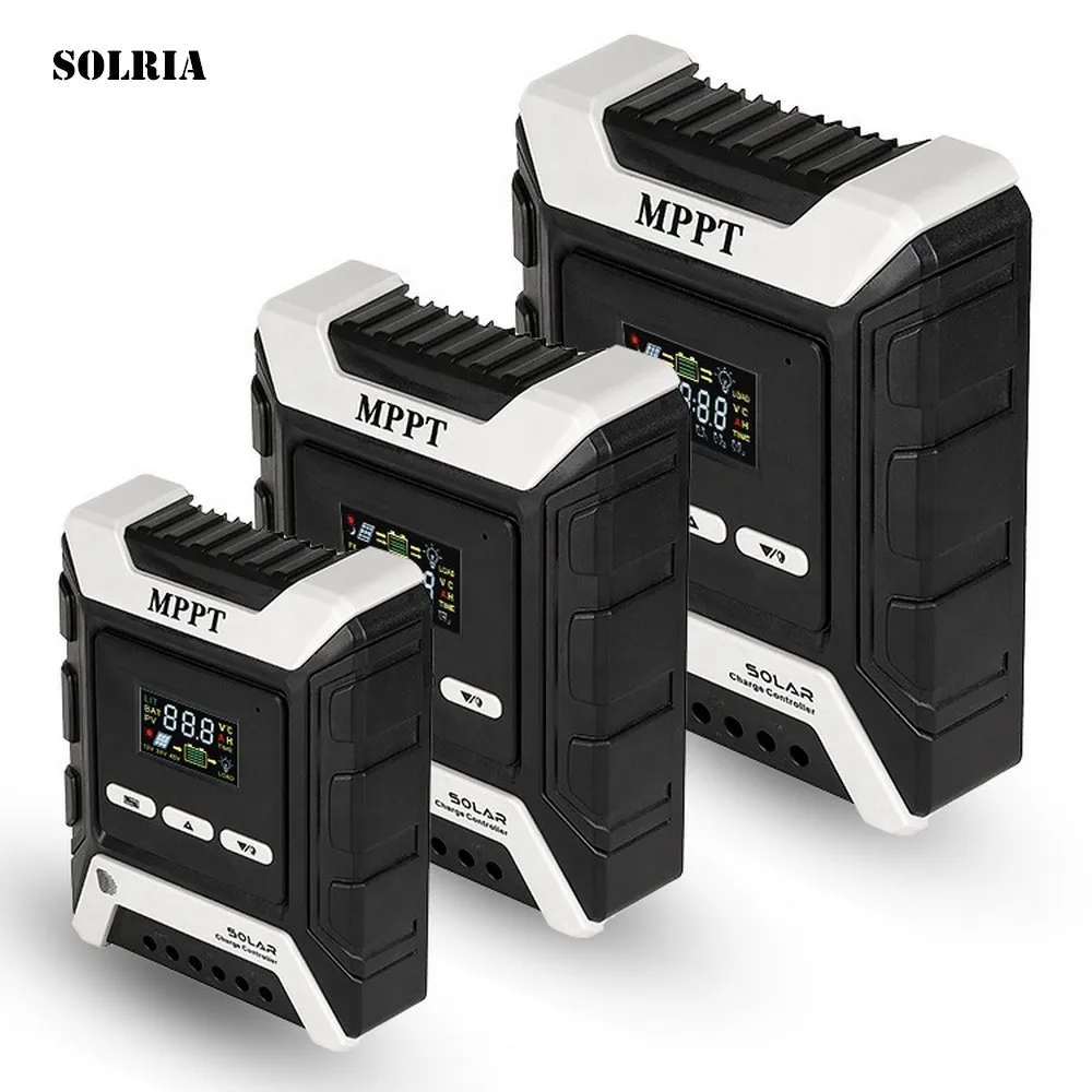 MPPT максимум 100 в фотоэлектрическая система Солнечный контроллер 10A 20A 30A 40A 50A 60A
