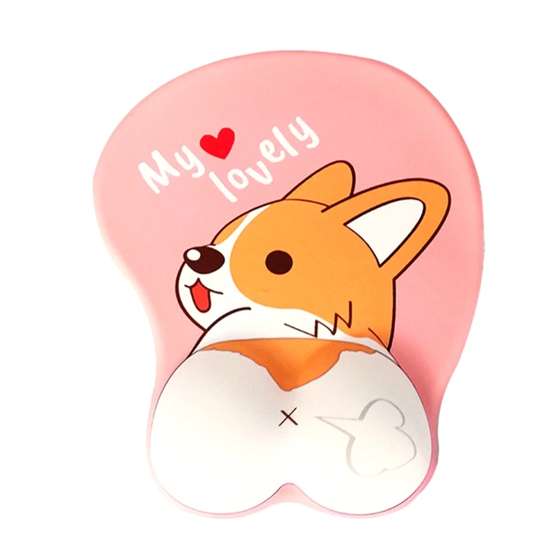 Mouse Pad with Wrist Support Ergonomic 3D Mousepad Anime Corgi Dog Mousepad Gaming Mouse Mat for PC Laptops
Mouse Pad with Wrist Support Ergonomic 3D Mousepad Anime Corgi Dog Mousepad Gaming Mouse Mat for PC Laptops
