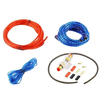 Car Amplifier Wiring Kits 1500W 10Gauge Wiring Amplifier Power Amp Cable 60A Fuse Holder
Car Amplifier Wiring Kits 1500W 10Gauge Wiring Amplifier Power Amp Cable 60A Fuse Holder