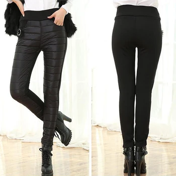 Women Lady High Waisted Down Pants Warm Thicken Wind-proof Trouser for Winter EIG88
Women Lady High Waisted Down Pants Warm Thicken Wind-proof Trouser for Winter EIG88