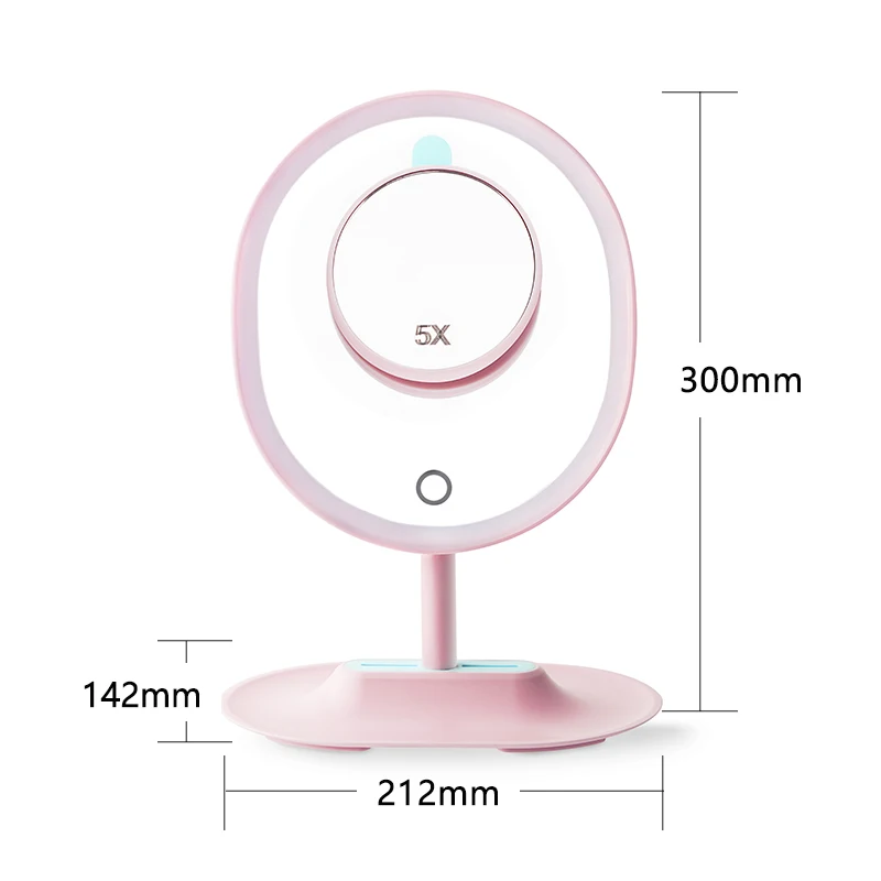 LED touch Screen Makeup Mirror Table Desktop Makeup Portable LED Lighted Internal Battery Cosmetic Vanity Light Mirror GY409
LED touch Screen Makeup Mirror Table Desktop Makeup Portable LED Lighted Internal Battery Cosmetic Vanity Light Mirror GY409