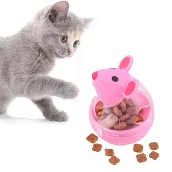 Interactive Treat-dispensing Ball For Cats Increases IQ And Mental Stimulation Mouse Modeling Is More Attractive To Cats For Pet
Interactive Treat-dispensing Ball For Cats Increases IQ And Mental Stimulation Mouse Modeling Is More Attractive To Cats For Pet