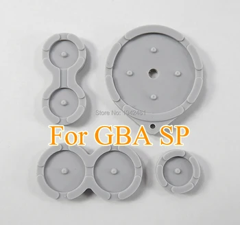 10sets High Quality Conductive Rubber key pad Replacement For GameBoy Advance SP for GBA SP Game console
10sets High Quality Conductive Rubber key pad Replacement For GameBoy Advance SP for GBA SP Game console