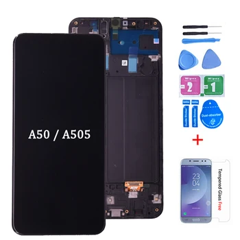 Display For Samsung Galaxy A50 SM-A505FN/DS A505F/DS A505 LCD Display Touch Screen Digitizer With Frame For Samsung A50 lcd
Display For Samsung Galaxy A50 SM-A505FN/DS A505F/DS A505 LCD Display Touch Screen Digitizer With Frame For Samsung A50 lcd