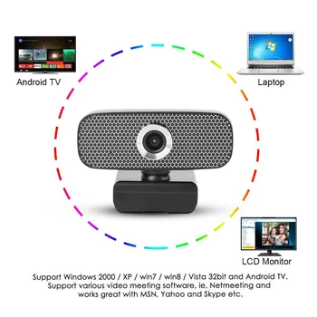 480P 720P HD Beauty Web Camera w/ Microphone USB Plug N Play Webcam for Windows 10 8 7 PC Drivers School Office Working Computer
480P 720P HD Beauty Web Camera w/ Microphone USB Plug N Play Webcam for Windows 10 8 7 PC Drivers School Office Working Computer