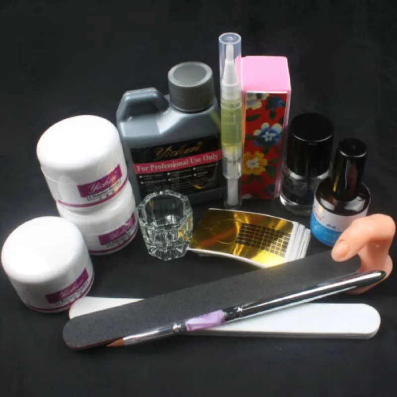 Pro 120ml Acrylic Liquid/3 color Powder/Nail Form/ Buffer /File Brush /Dryer/pen Nail Art DIY Tools Kits US Dropshipping
Pro 120ml Acrylic Liquid/3 color Powder/Nail Form/ Buffer /File Brush /Dryer/pen Nail Art DIY Tools Kits US Dropshipping