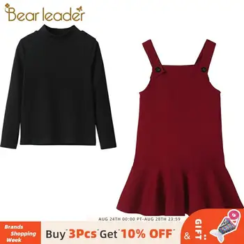 Bear Leader 3-9 Years Children Girls Autumn Casual Clothing Sets Girl Princess Outfits 2PCS Solid Tops+ Suspenders Trumpet Dress
Bear Leader 3-9 Years Children Girls Autumn Casual Clothing Sets Girl Princess Outfits 2PCS Solid Tops+ Suspenders Trumpet Dress