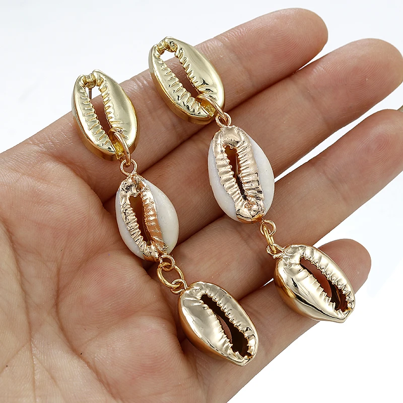 AMORCOME Minimalist Gold Geometric Natural Shell Long Dangle Drop Earrings For Women Female Shell Bohemia Statement Earring Gift
AMORCOME Minimalist Gold Geometric Natural Shell Long Dangle Drop Earrings For Women Female Shell Bohemia Statement Earring Gift