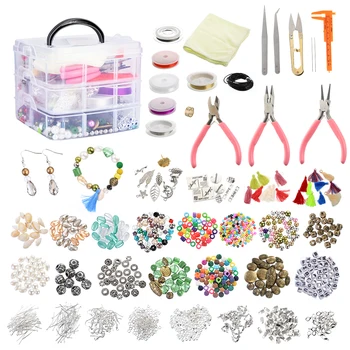 Jewelry Making Supplies Jewelry Beads And Charms Findings Jewelry Making Tools Material For DIY Jewelry Making Supplies Set
Jewelry Making Supplies Jewelry Beads And Charms Findings Jewelry Making Tools Material For DIY Jewelry Making Supplies Set