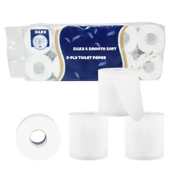 6/10 Rolls Roll Paper Toilet Paper Bathroom Toilet Kitchen Paper Tissue Cleaning Paper Wood Pulp Paper 
6/10 Rolls Roll Paper Toilet Paper Bathroom Toilet Kitchen Paper Tissue Cleaning Paper Wood Pulp Paper