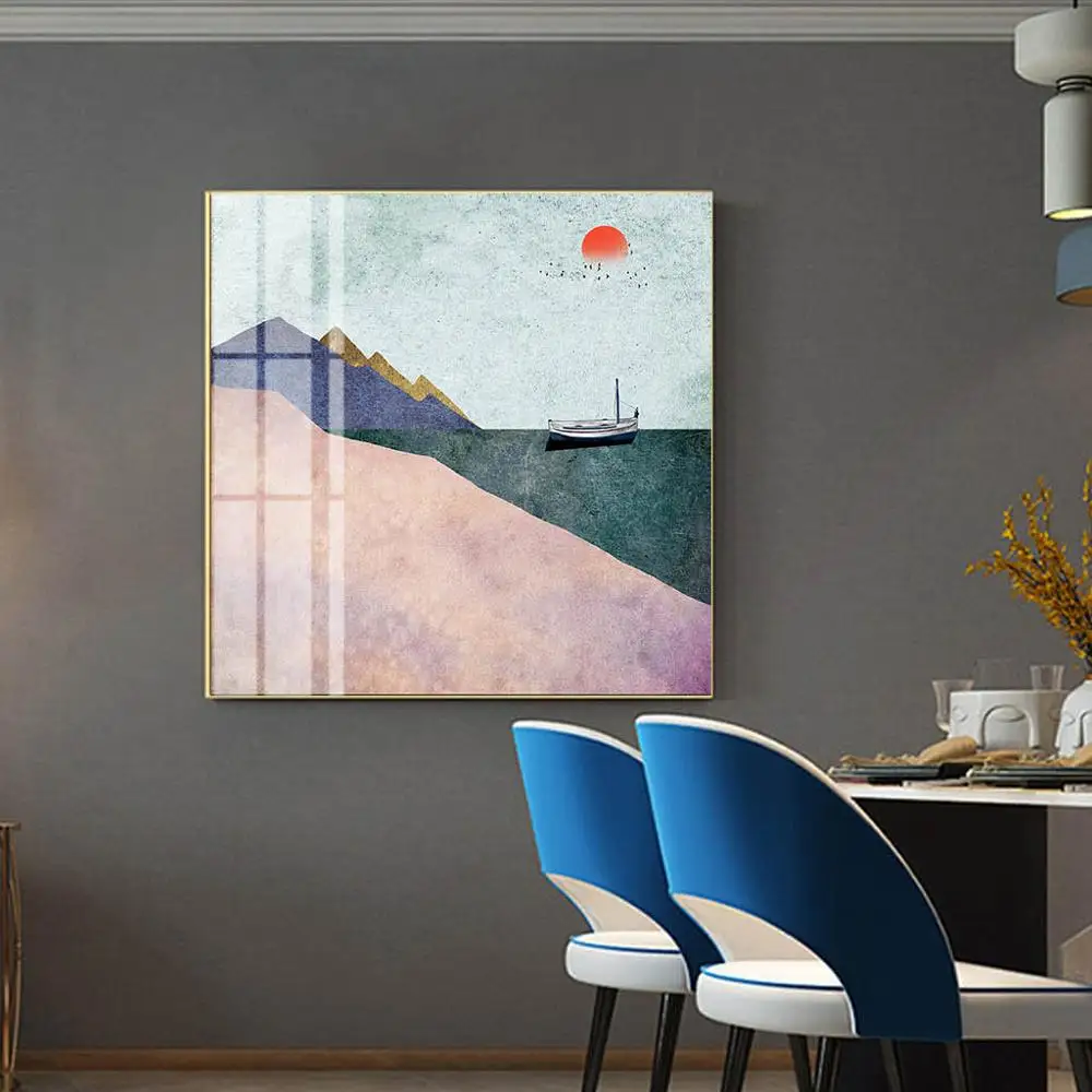Canvas Poster Modern Northern Europe Nordic Abstract Geometric Mountain Landscape Sunrise Sunset Canvas Print Bedroom Aisle 205
Canvas Poster Modern Northern Europe Nordic Abstract Geometric Mountain Landscape Sunrise Sunset Canvas Print Bedroom Aisle 205