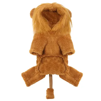 Dog Costume Pet Outwear Cute With Ear Warm Autumn Winter Funny Soft Dress Up Hoodie Cosplay Wig Clothes Party Decoration 
Dog Costume Pet Outwear Cute With Ear Warm Autumn Winter Funny Soft Dress Up Hoodie Cosplay Wig Clothes Party Decoration