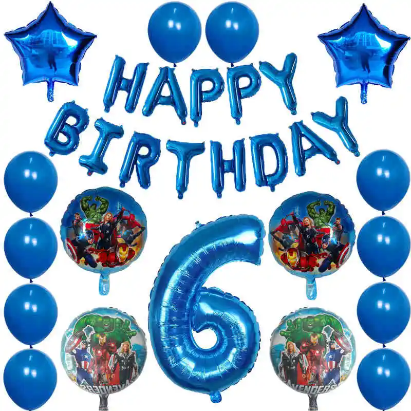 30pcs/lot Superhero Hulk The Avengers Foil Balloons 30inch Blue Number Inflatable Birthday Party Decor Kids Toys Star Globos
30pcs/lot Superhero Hulk The Avengers Foil Balloons 30inch Blue Number Inflatable Birthday Party Decor Kids Toys Star Globos