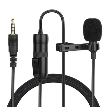 Movingmic Microphone Lavalier Microphone Camera Condenser Microphone Interview Mic for Computer Phone DSLR Camera
Movingmic Microphone Lavalier Microphone Camera Condenser Microphone Interview Mic for Computer Phone DSLR Camera