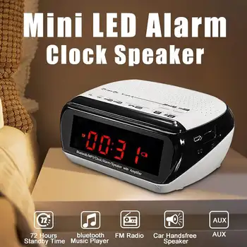 LED Display Time Digital Alarm Clocks Multifunction bluetooth Wireless Speaker Mic LCD Alarm Clock TF FM Radio MP3 Music Player
LED Display Time Digital Alarm Clocks Multifunction bluetooth Wireless Speaker Mic LCD Alarm Clock TF FM Radio MP3 Music Player