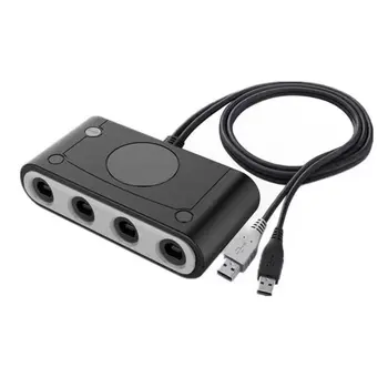 3 in 1 4 Ports For GC Cube Game Controller Converter Adapter For Nintend Wii U Switch PC USB Adapter With Home Turbo Function
3 in 1 4 Ports For GC Cube Game Controller Converter Adapter For Nintend Wii U Switch PC USB Adapter With Home Turbo Function