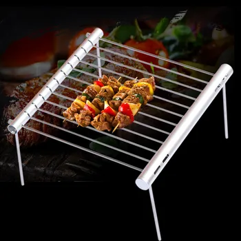 Portable Stainless Steel BBQ Grill Folding BBQ Grill Mini Pocket BBQ Grill Barbecue Accessories For Home Park Use
Portable Stainless Steel BBQ Grill Folding BBQ Grill Mini Pocket BBQ Grill Barbecue Accessories For Home Park Use