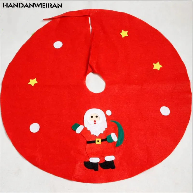 1PCS 45CM Christmas Decorations For Home Red Non-Woven Christmas Tree Skirt Santa Claus Applique Tree Skirt Christmas Tree Apron
1PCS 45CM Christmas Decorations For Home Red Non-Woven Christmas Tree Skirt Santa Claus Applique Tree Skirt Christmas Tree Apron
