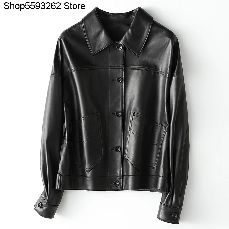 Long Term Yes Goods 2020 Season Genuine Leather Leather Coat Short Money Lady Haining Sheep Leather Coat 
Long Term Yes Goods 2020 Season Genuine Leather Leather Coat Short Money Lady Haining Sheep Leather Coat