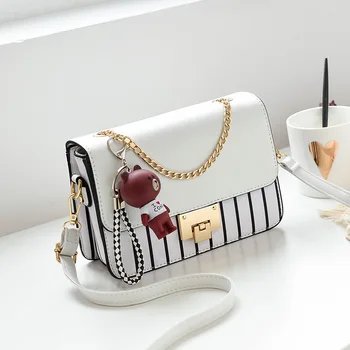 Summer Summer Chain Small Bag Women's Bag 2020 on The New Student One-shoulder Slant Bag Fashion
Summer Summer Chain Small Bag Women's Bag 2020 on The New Student One-shoulder Slant Bag Fashion