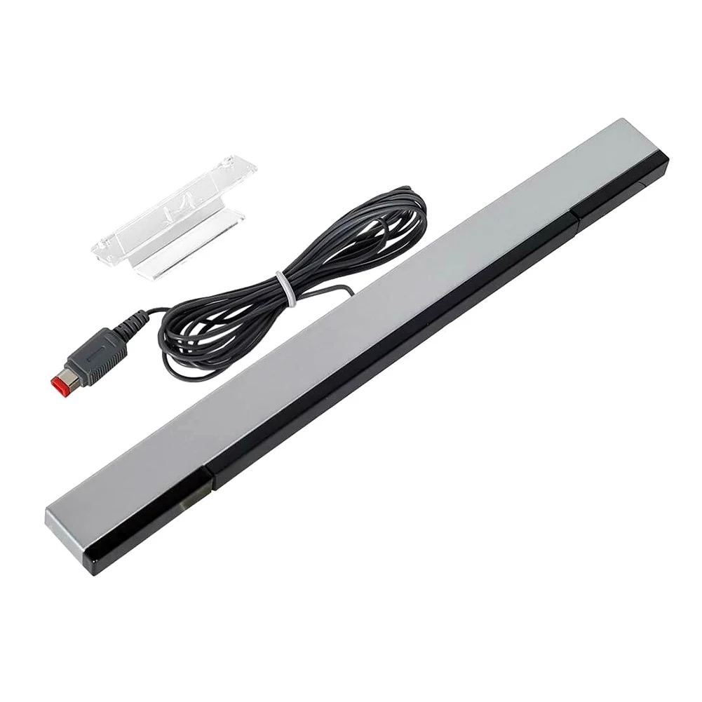 

New Gaming Wired Infrared IR Signal Ray Sensor Bar/Receiver for Wii Remote Controllers Game Sensor Bar