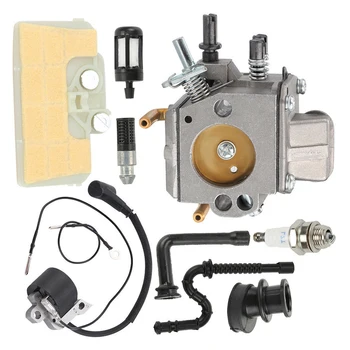 Ignition Coil Carburetor Kit Air Fuel Filter Oil Line Spark Plug Chainsaw
Ignition Coil Carburetor Kit Air Fuel Filter Oil Line Spark Plug Chainsaw
