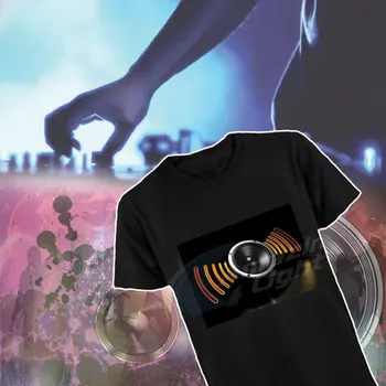 100% cotton sound activated equalize flashing el panel t-shirt LED light up t- shirt for music party
100% cotton sound activated equalize flashing el panel t-shirt LED light up t- shirt for music party
