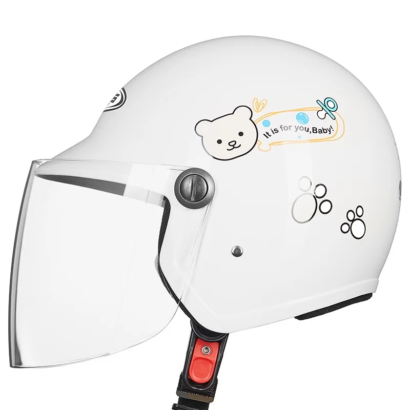 3C Certified Children's Helmet Electric Motorcycle Children's Baby Helmets Men and Women Half Helmets
3C Certified Children's Helmet Electric Motorcycle Children's Baby Helmets Men and Women Half Helmets