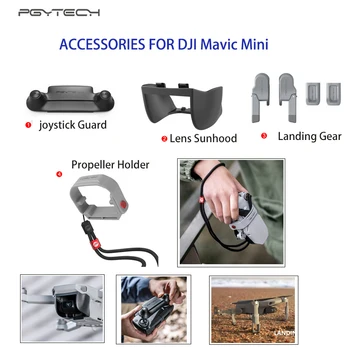 PGYTECH DJI Mavic Mini Lens Hood Cover Landing Gear Extension Control Rocker Propeller Holder For Mavic Mini Drone Accessories
PGYTECH DJI Mavic Mini Lens Hood Cover Landing Gear Extension Control Rocker Propeller Holder For Mavic Mini Drone Accessories