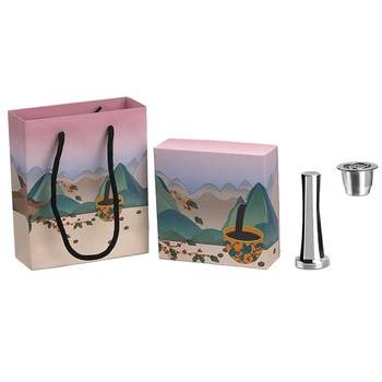 for Nespresso Refillable Coffee Capsule Pod Stainless Steel Filter ,for Nespresso U. CitiZ .Pixie. Le Cube. Maestria. Lattissima
for Nespresso Refillable Coffee Capsule Pod Stainless Steel Filter ,for Nespresso U. CitiZ .Pixie. Le Cube. Maestria. Lattissima