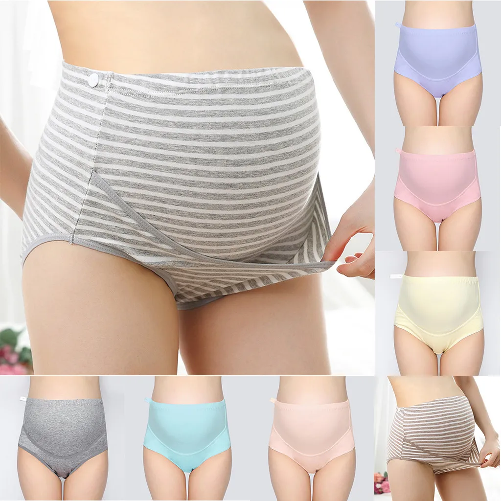 Women 's High-waist Panties Solid Stripe Seamless Soft Care Abdomen Underwear intimates pregnant panties maternity panties 
Women 's High-waist Panties Solid Stripe Seamless Soft Care Abdomen Underwear intimates pregnant panties maternity panties