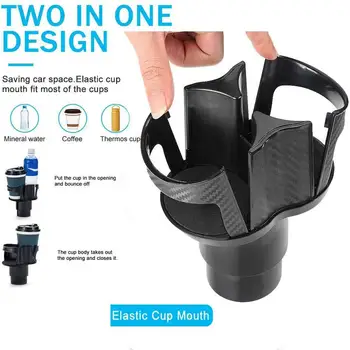 2 In 1 Design Soft Drink Can Coffee Bottles Stand Car Cup Holder Expander With Upgraded Fixed Base Universal Detachable
2 In 1 Design Soft Drink Can Coffee Bottles Stand Car Cup Holder Expander With Upgraded Fixed Base Universal Detachable