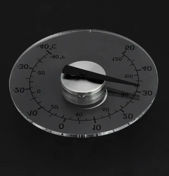Clear ℉ ℃ Circular Outdoor Window Temperature Thermometer Weather Station Tool 77UD
Clear ℉ ℃ Circular Outdoor Window Temperature Thermometer Weather Station Tool 77UD